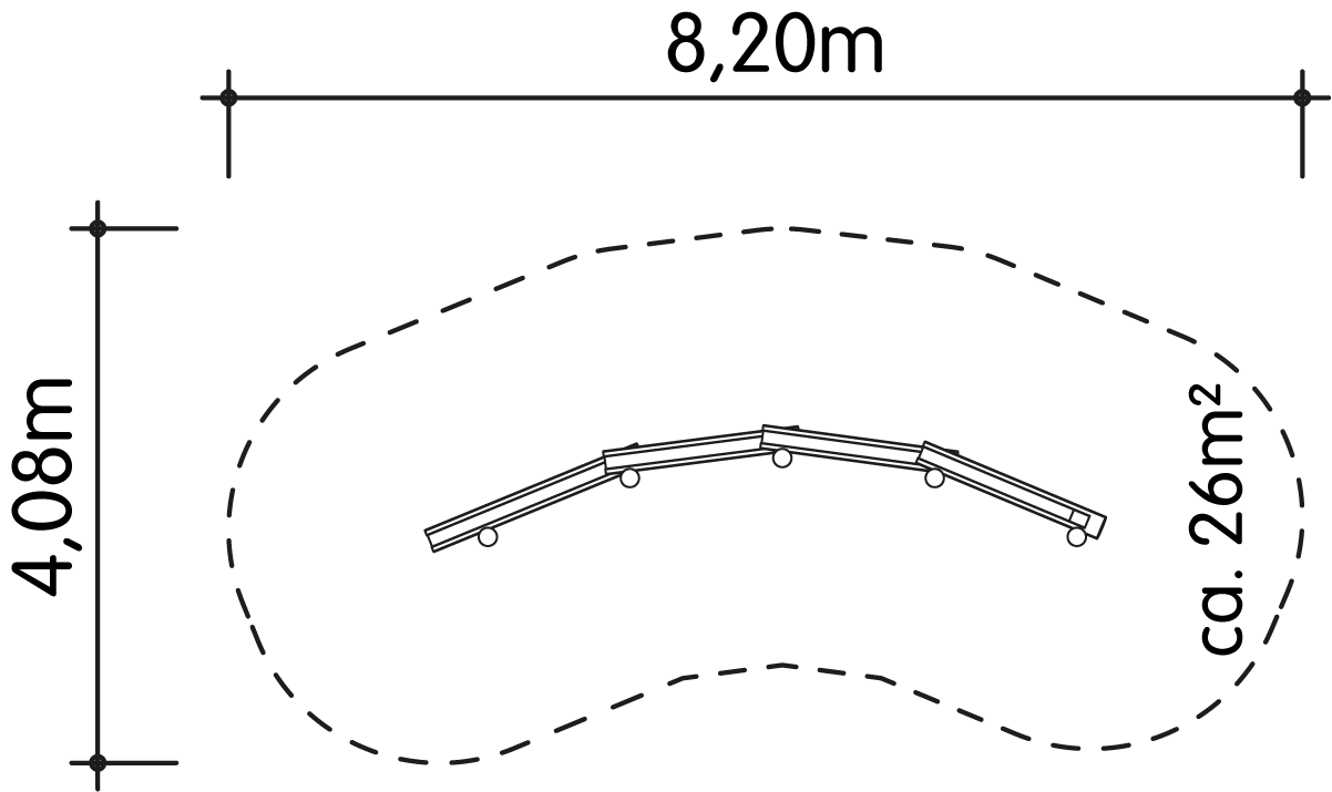 Wasser- und Kugelbahn Kleiststraße Ansicht 4