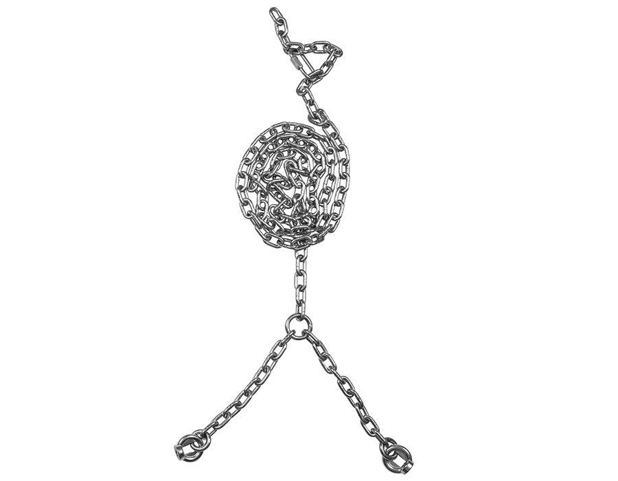 Kette feuerverzinkt Gummi-Schaukelsitz, Bürli