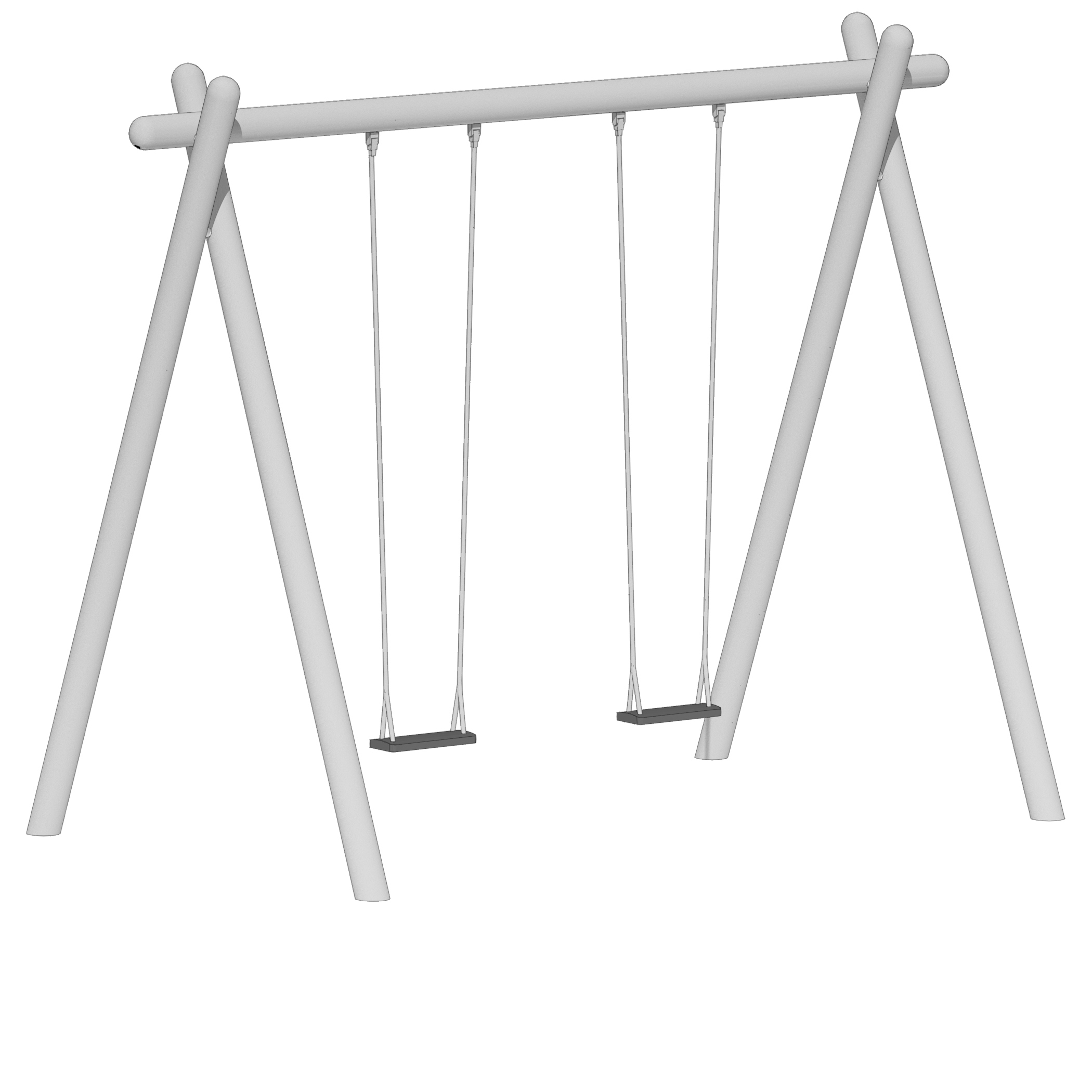 Hochschaukel 2-fach LH300cm