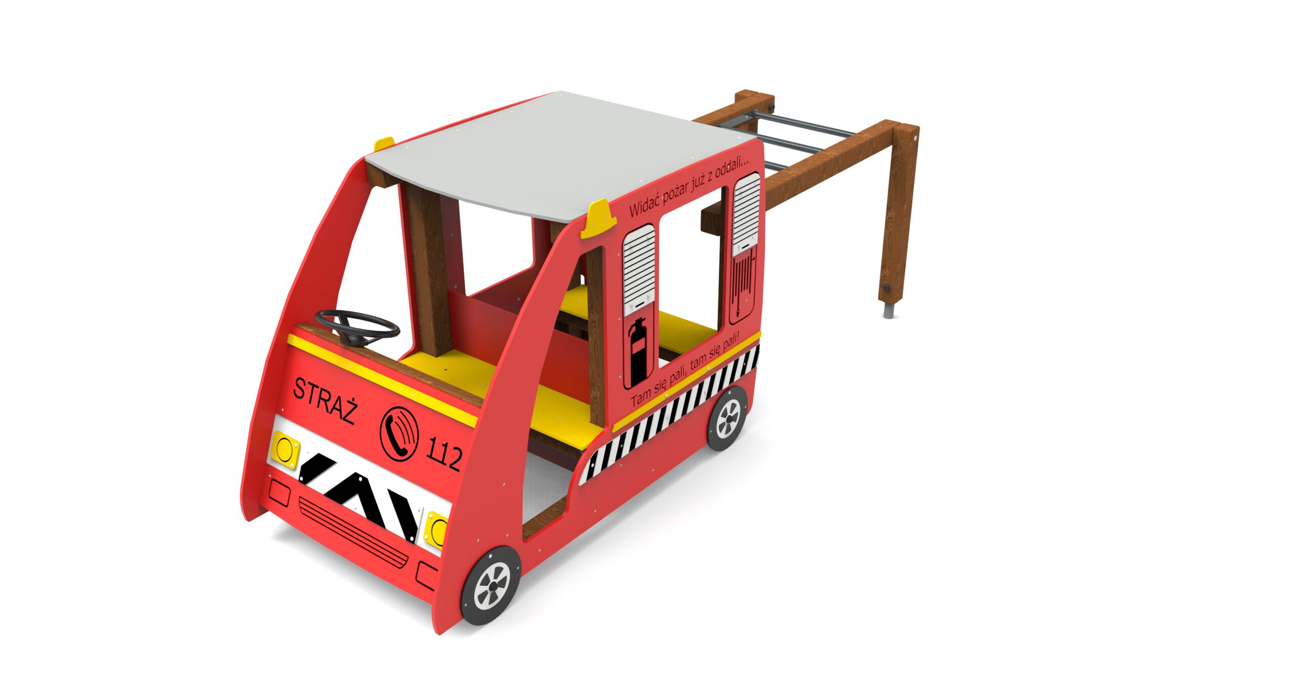 Feuerwehrwagen Ansicht 2