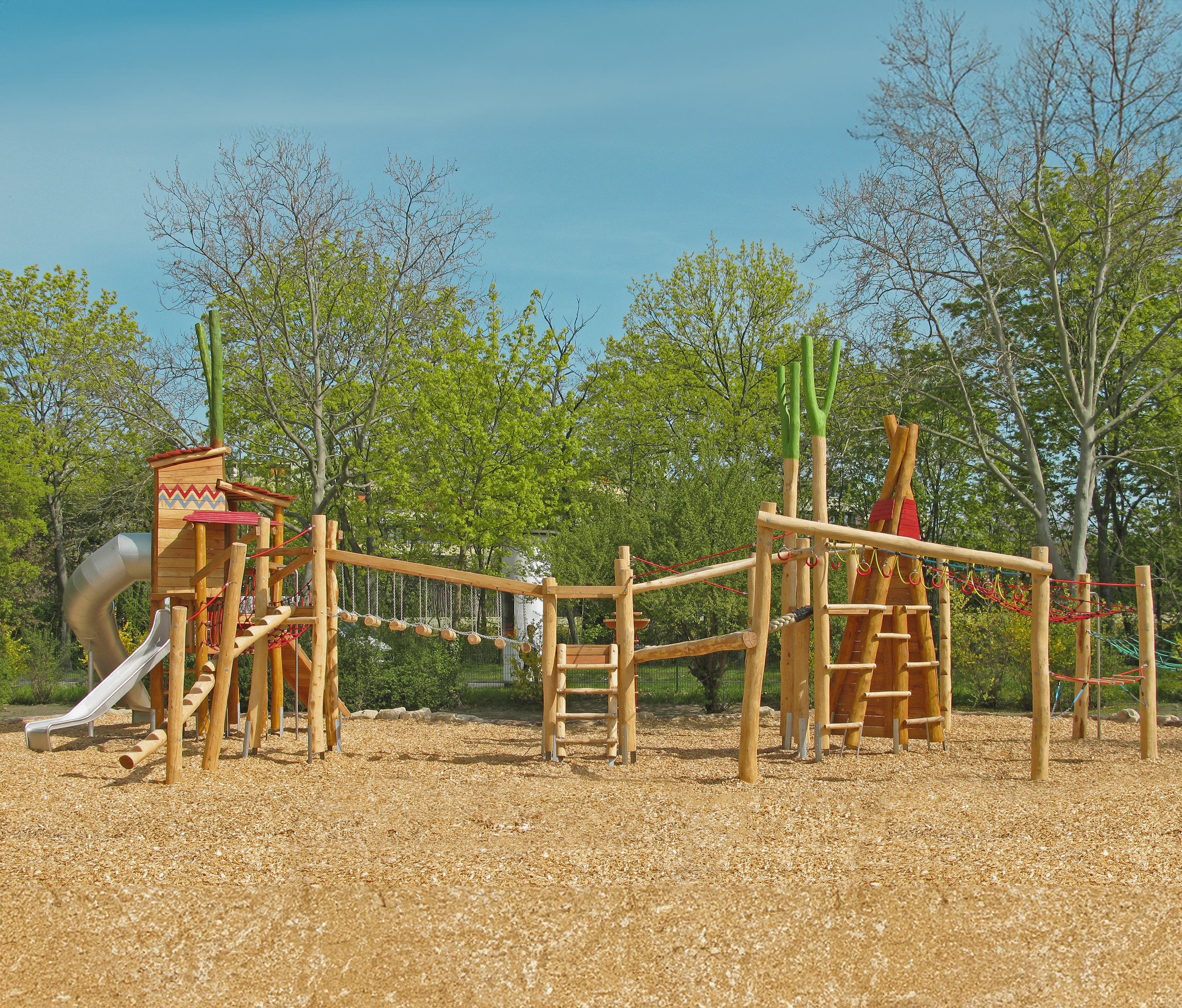 Spiellandschaft Apache Frankenthal Ansicht 2