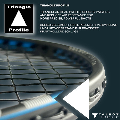 Talbot Torro Badmintonschläger „Arrowspeed 399“ Ansicht 6