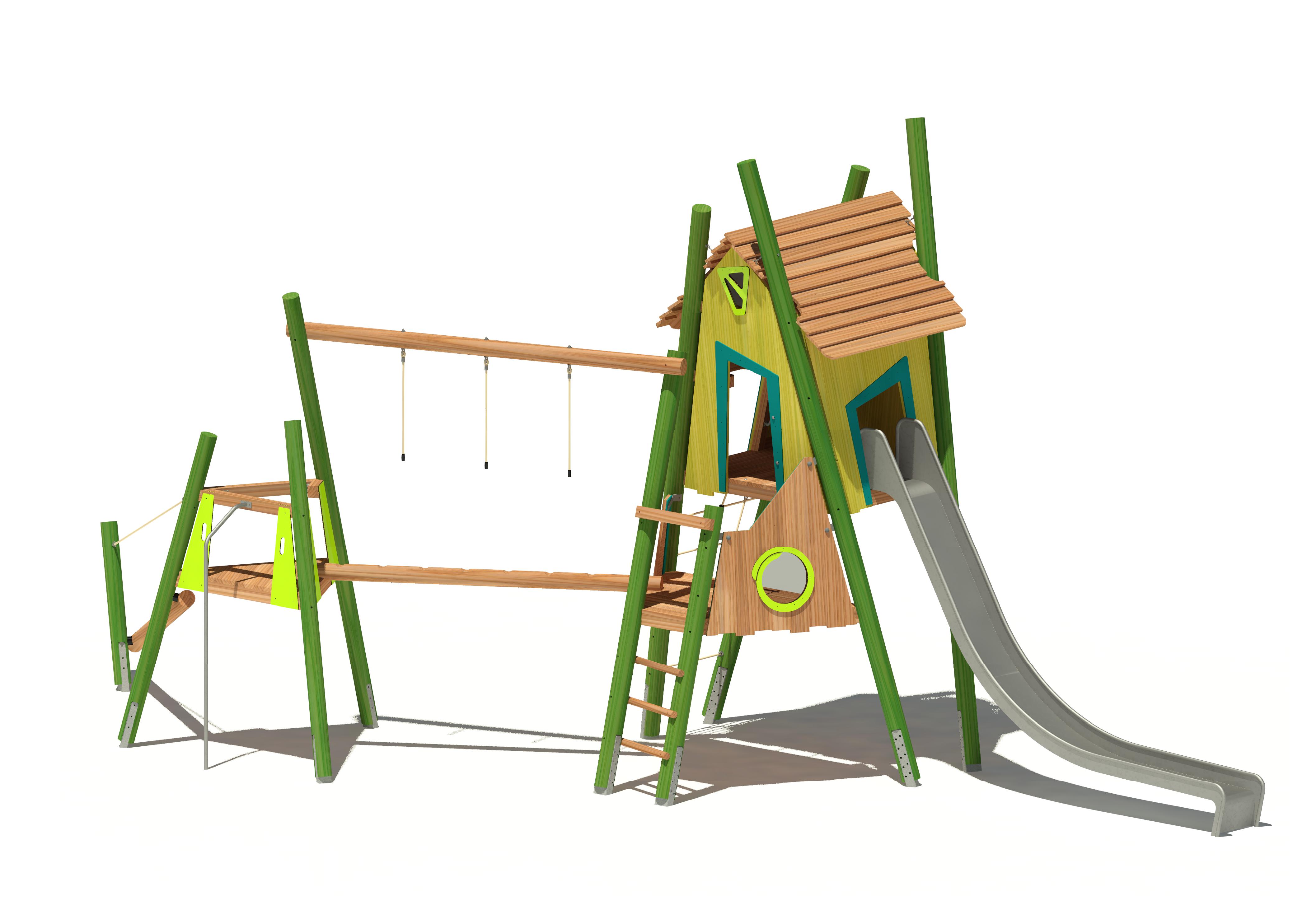 Baumhauskombination Lorena 4031, Maier Spielplatzgeräte