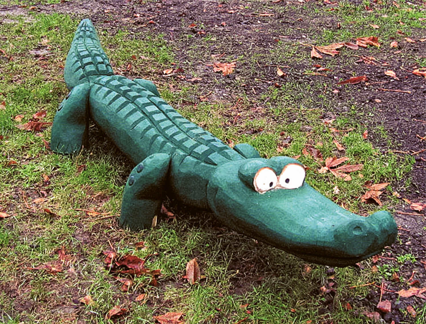 Spielfigur Krokodil Ansicht 5