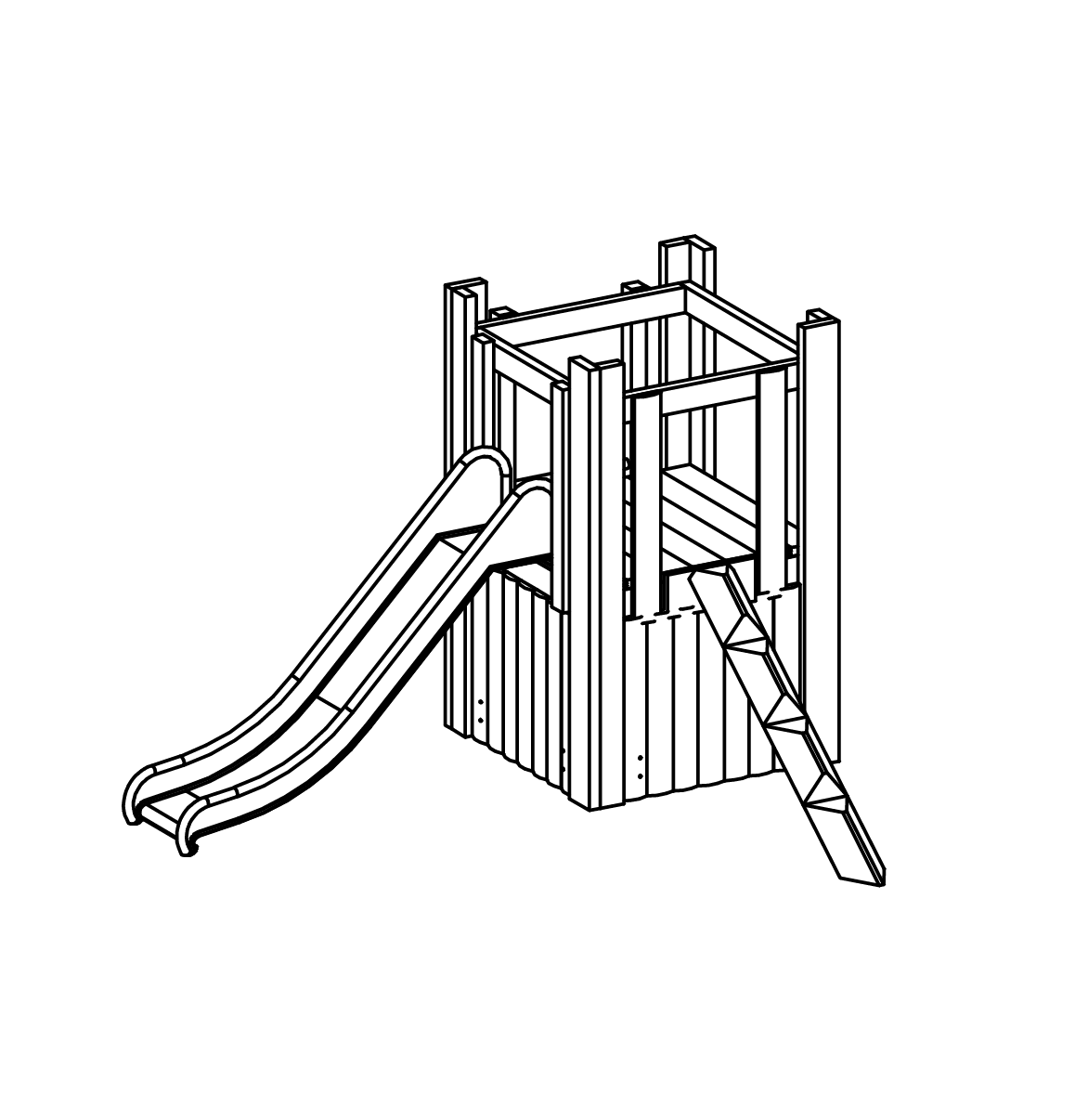 Hüttenkombination 2155, Richter Spielgeräte