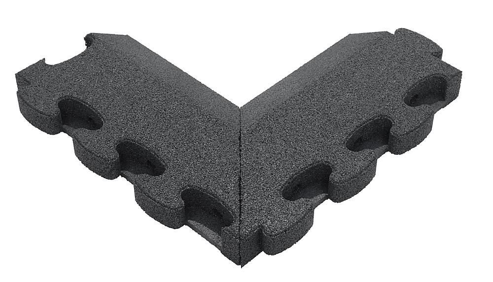 Puzzle Mat 3D ® negative Eckplatte angeschrägt 55x25x6 cm