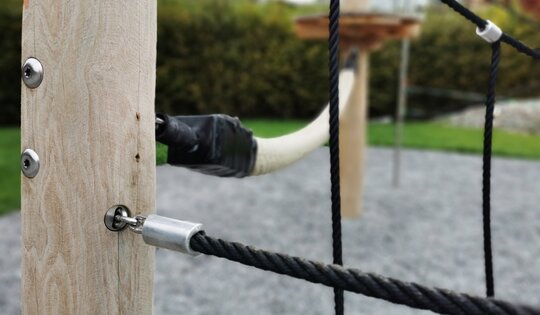 bimbo Niedrig Seilgarten 6 - lasiert