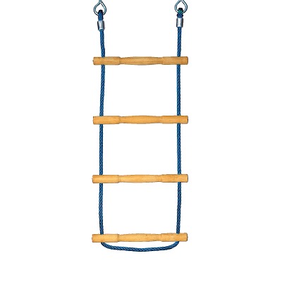 Huck Seilspielgeräte Strickleiter „Herkules-Tau mit Holzsprossen“
