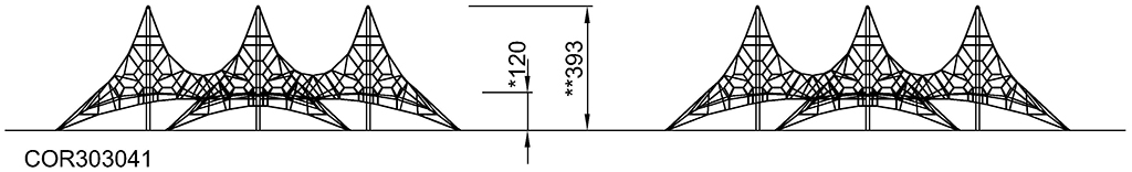 Viermast-Seilzirkus, 3,9 m COR30304 Ansicht 3