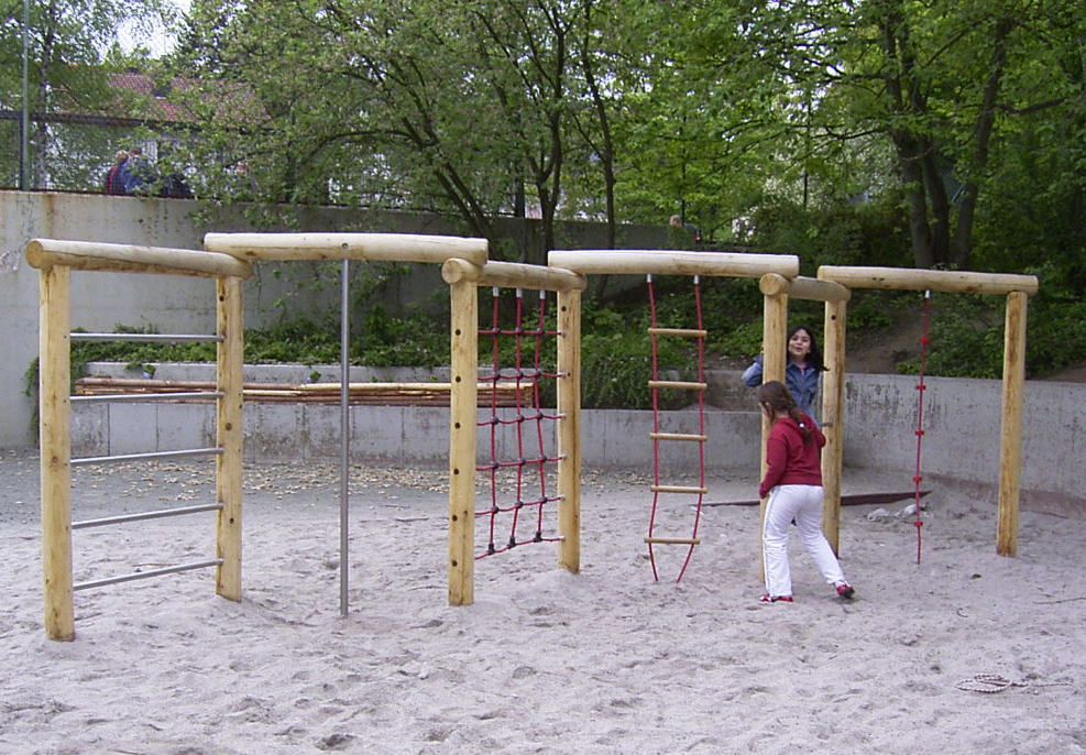 Zick-Zack-Kletterwand 6-teilig
