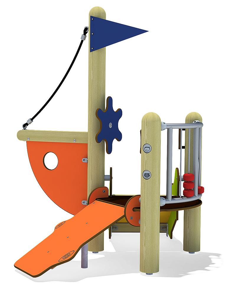 Spielschiff Möwe Ansicht 4