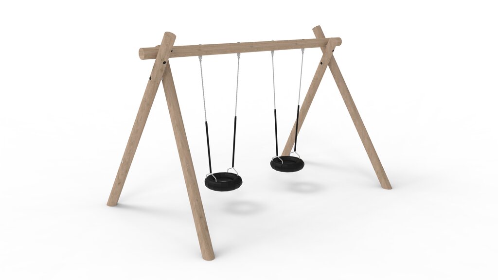 A-Schaukel mit 2 Reifensitzen, Norna