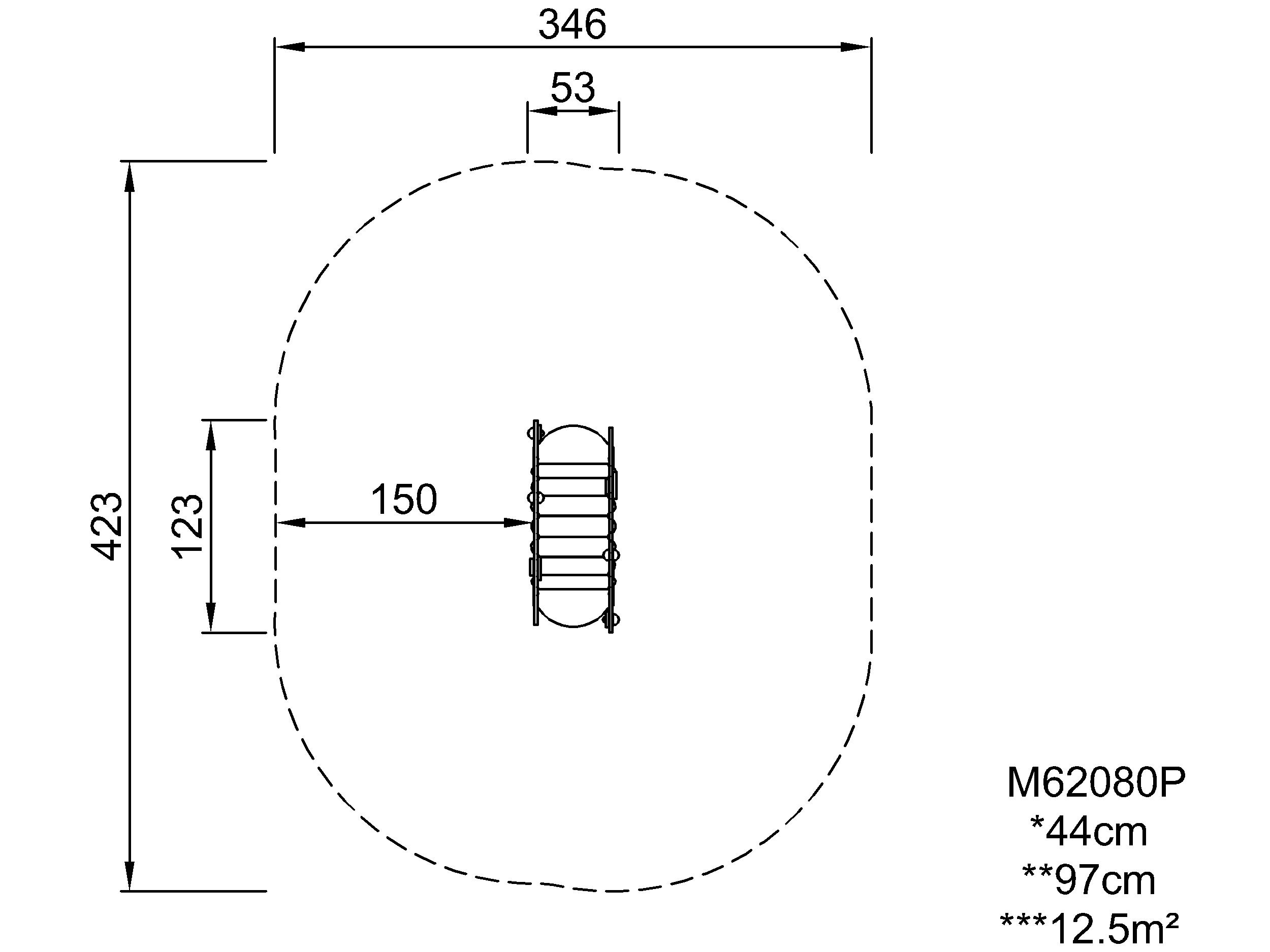 Balancierspiel Igelbrücke M620 Ansicht 4