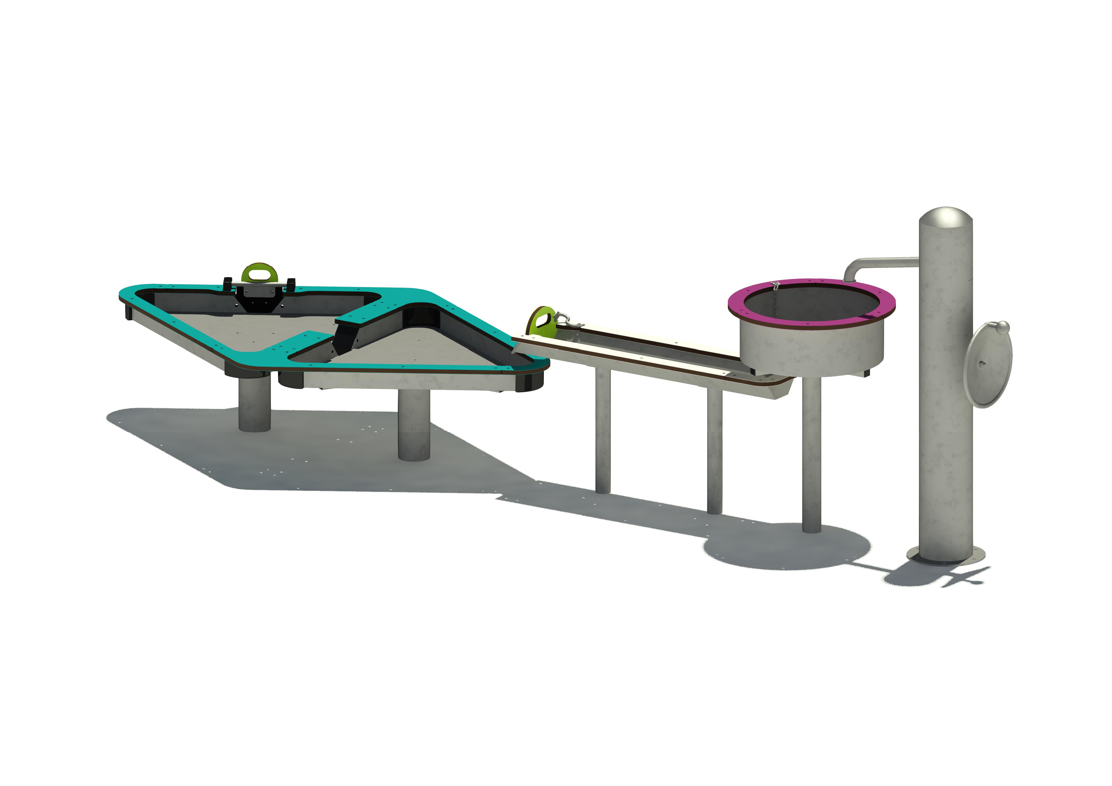 Wassermatschanlage AQUATREGS® 19001 Ansicht 3