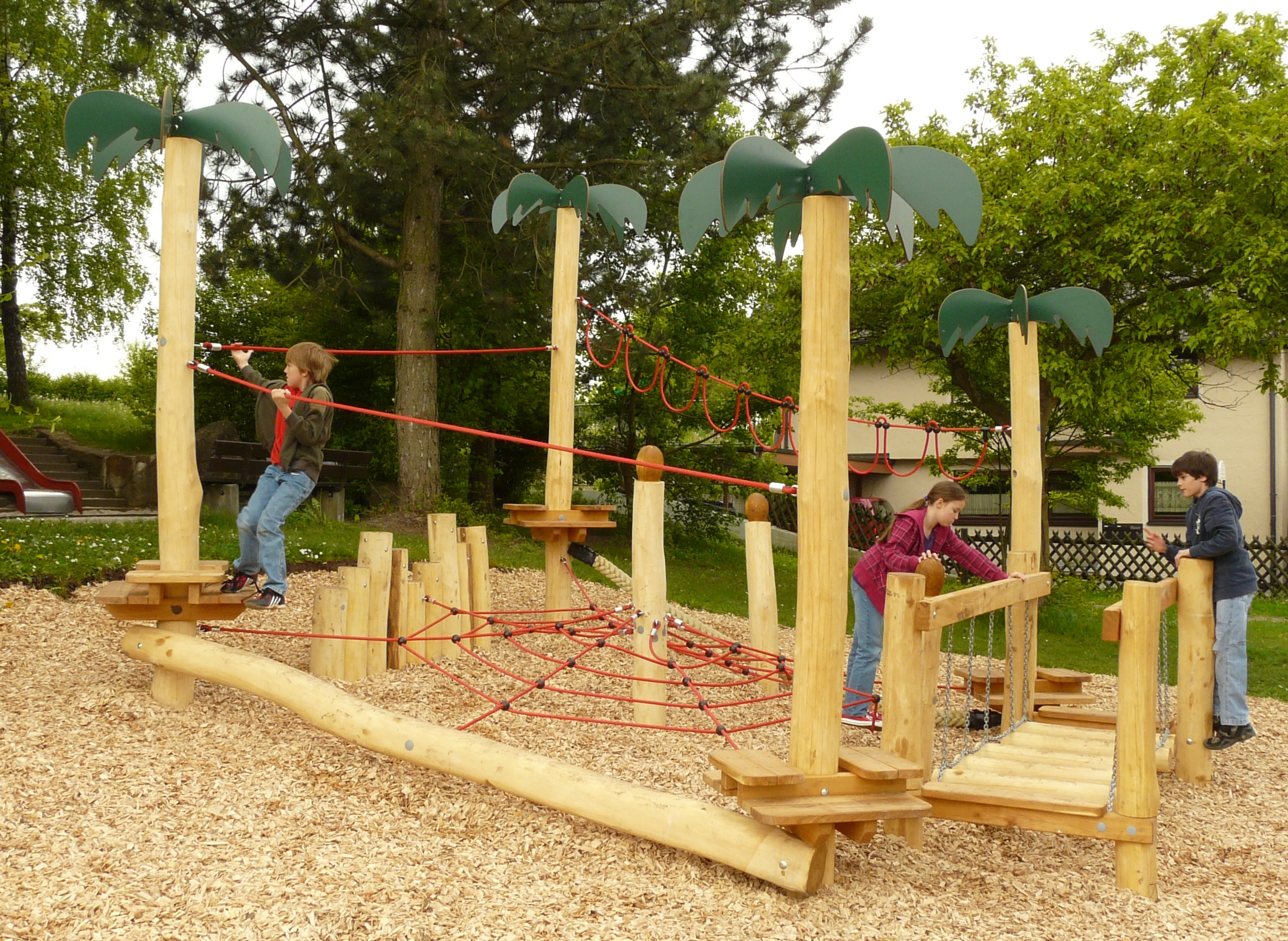 Balancierparcours Palmengarten