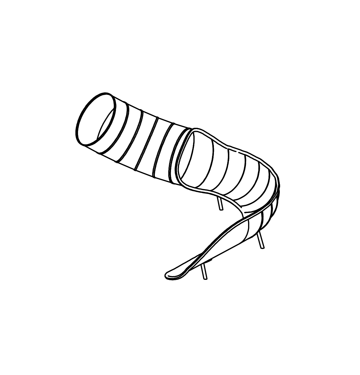 Schneckenauslauf Ansicht 2