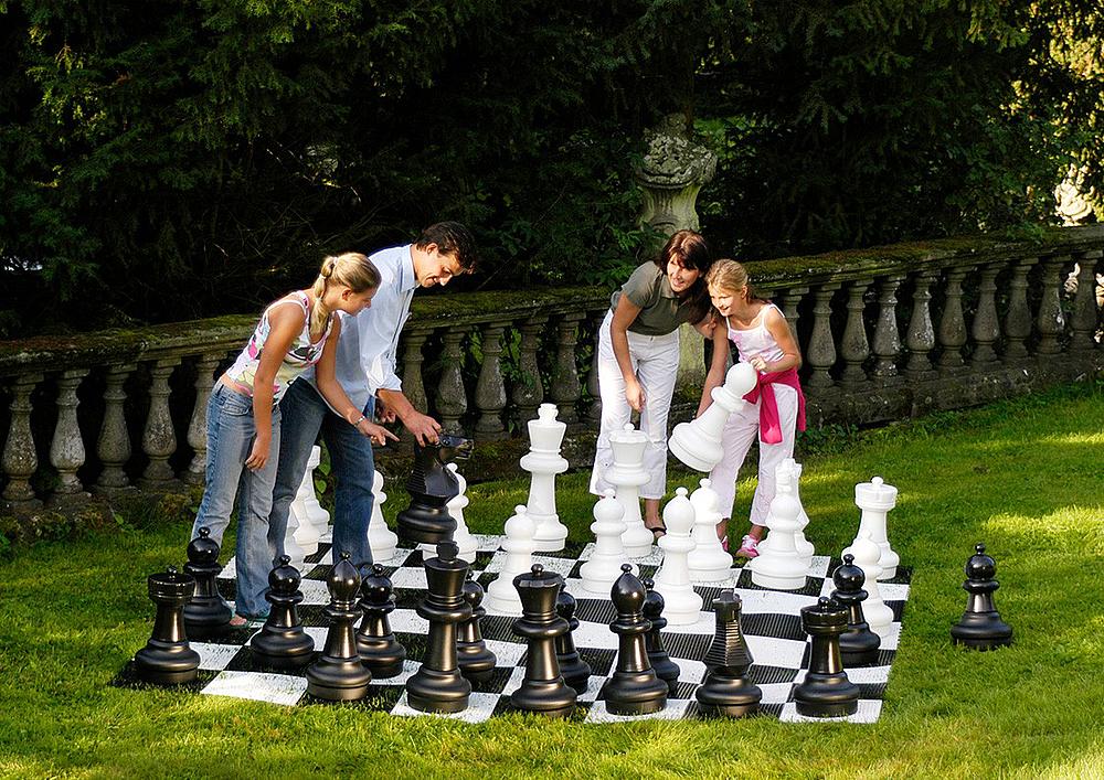 Schachfiguren Freiland, eibe