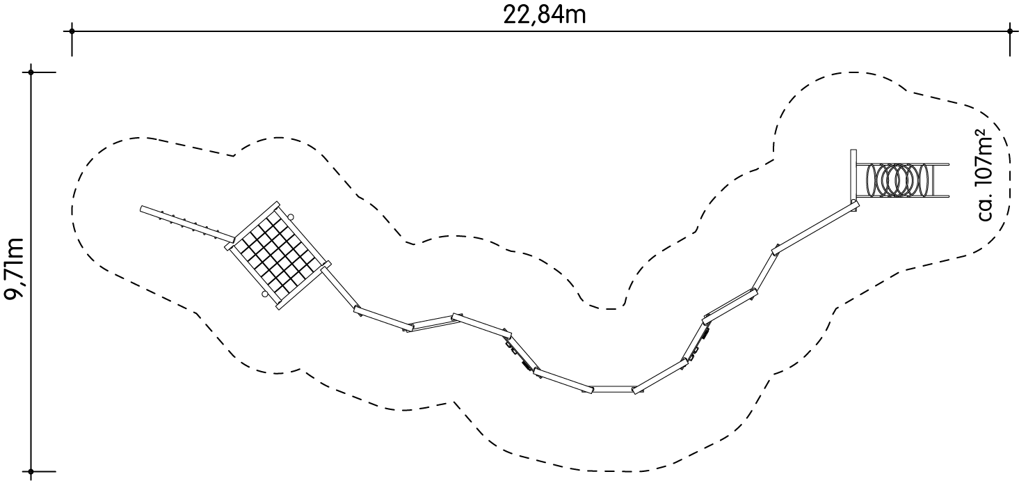 Schul-Kletterwand 15-teilig Ansicht 5