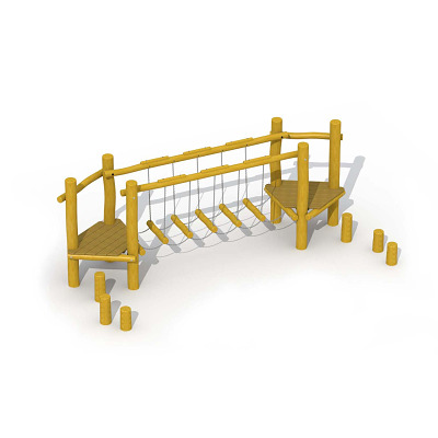 Eco-Play Balancierpfad „Wackelbrücke“