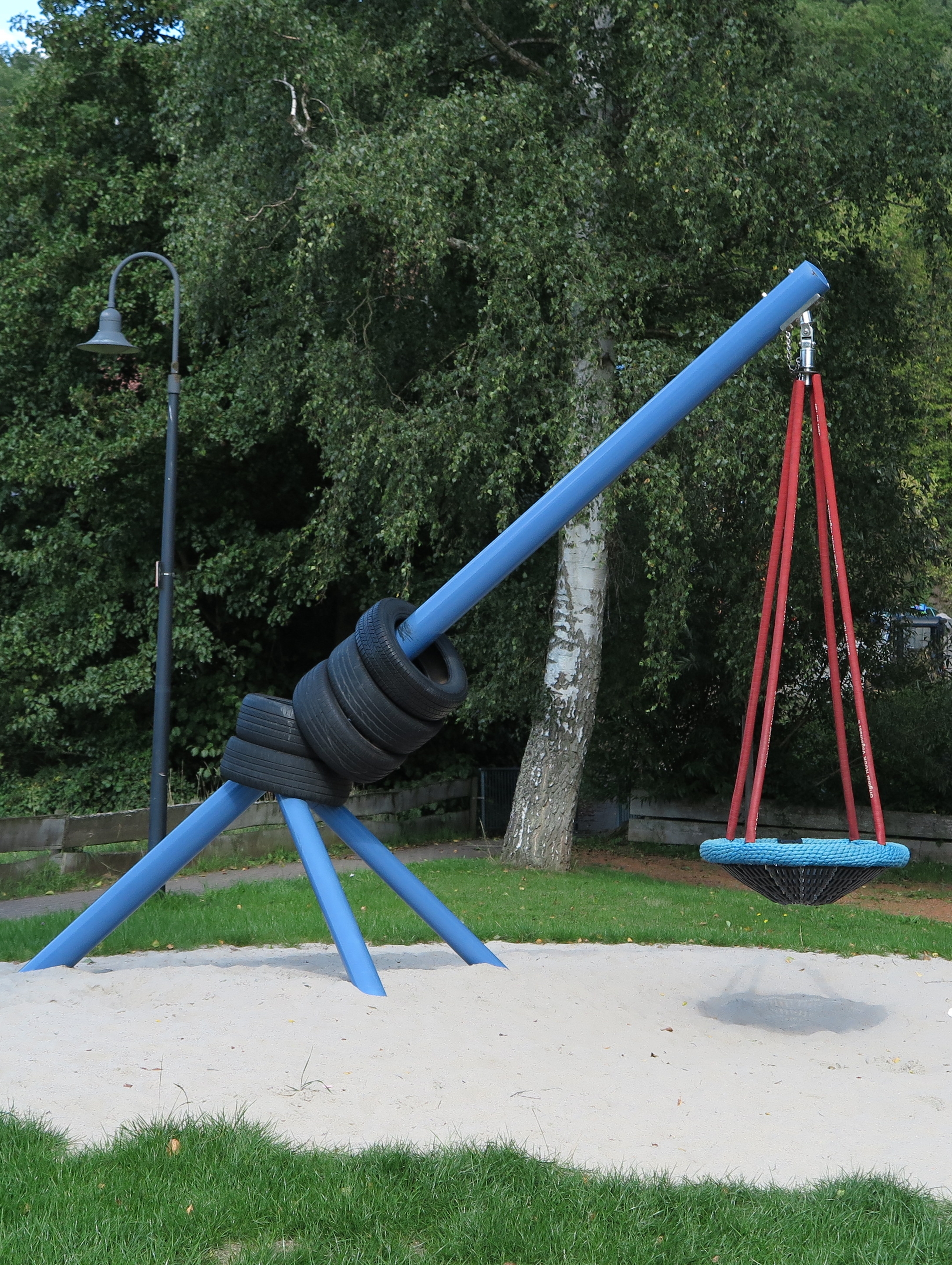 Reifenpendel mit Mini-Nestkorb Ø90cm