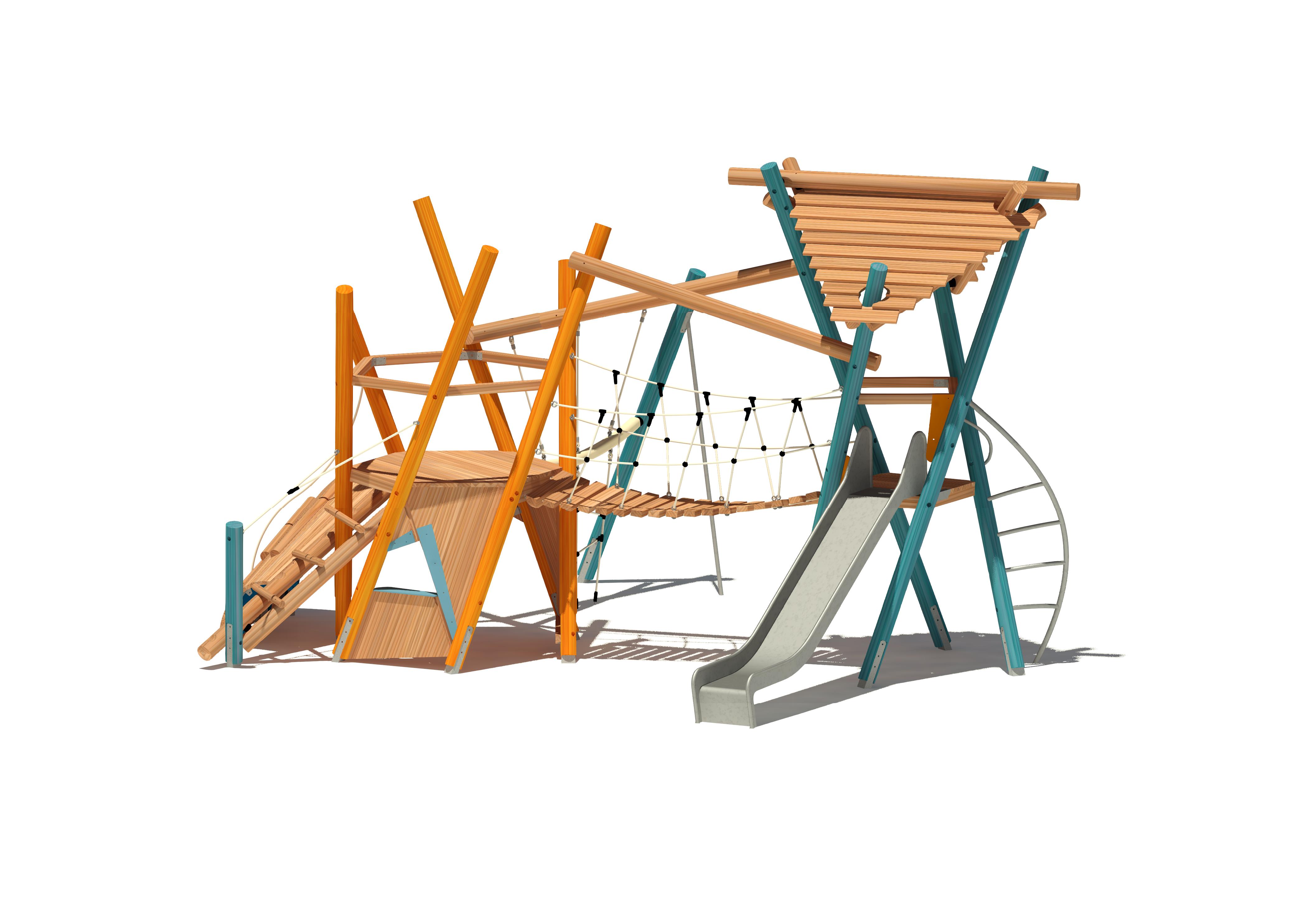 Spielkombination Fiasko Gongolo 2650, Maier Spielplatzgeräte