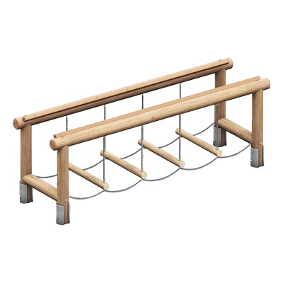 Playparc Safari-Parc Einzelelement „Wackelbrücke“, Sport-Thieme