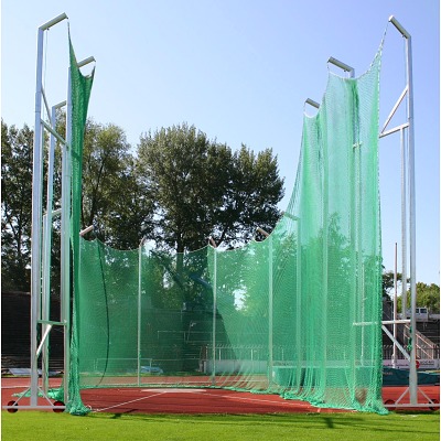 Sport-Thieme Schutznetz für Hammerwurf „Gitterhöhe 7 m auf 10 m“, Sport-Thieme