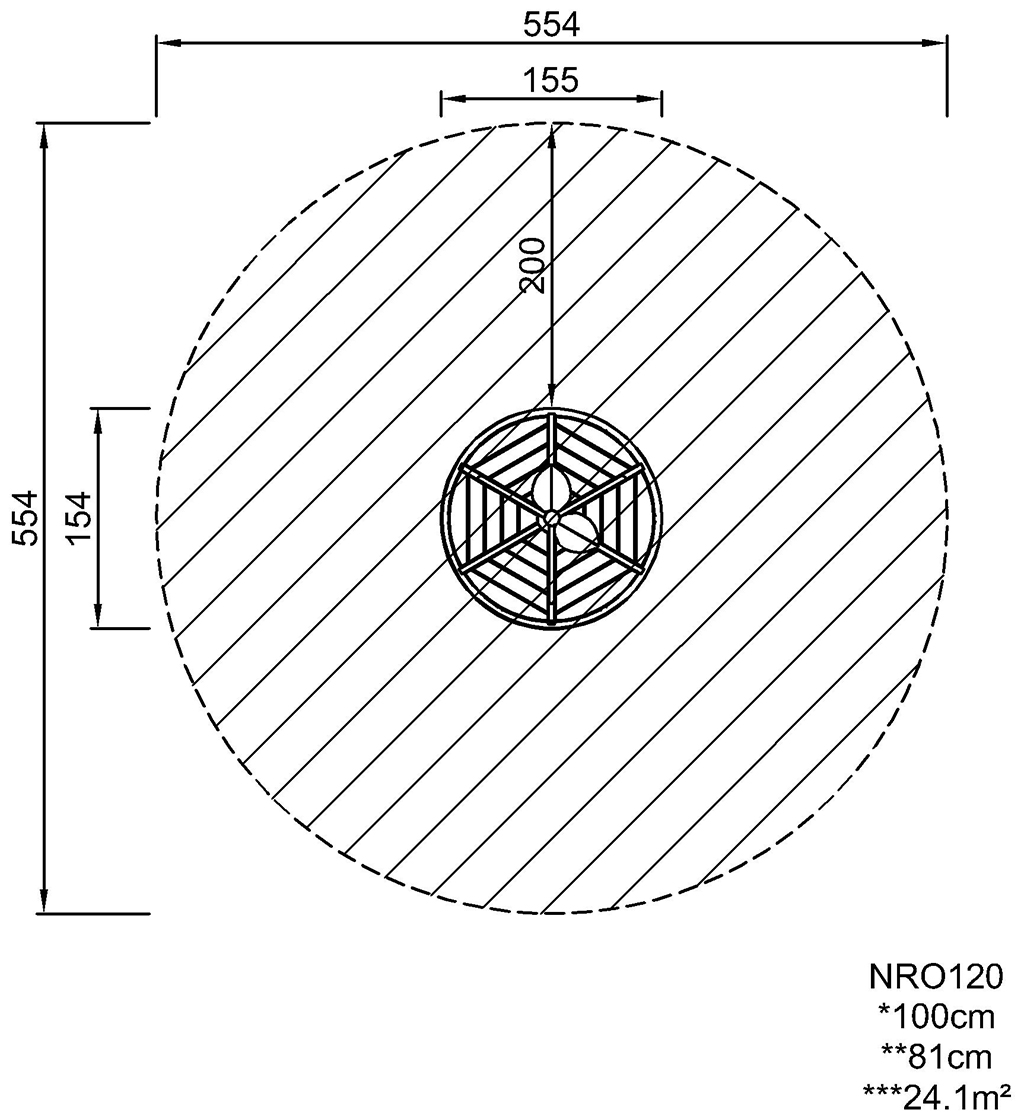 Karussell mit Sitzen NRO120 Ansicht 5
