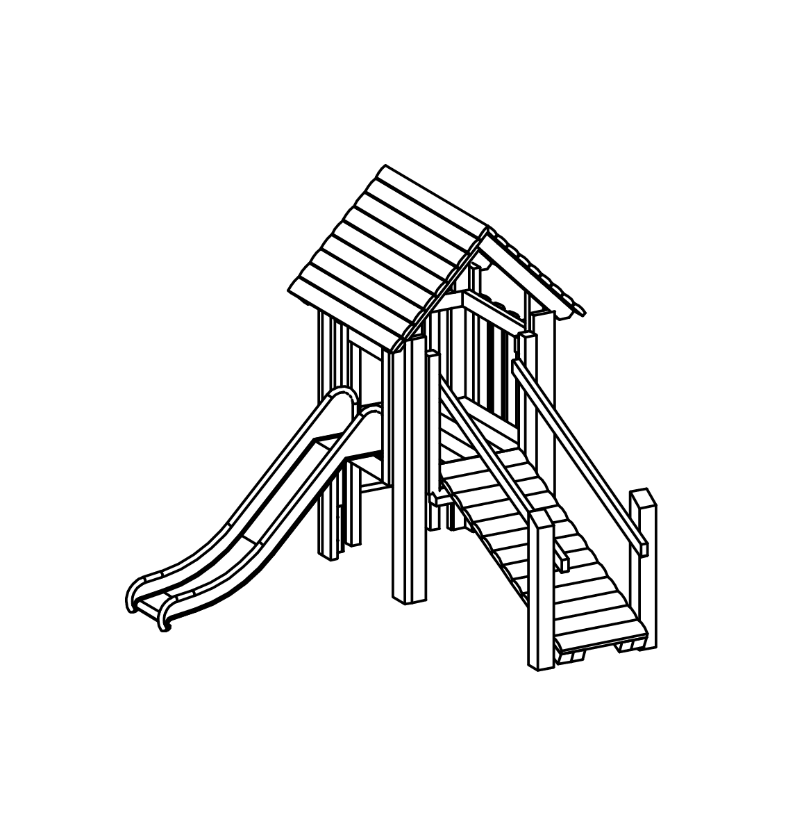 Hüttenkombination 3515, Richter Spielgeräte