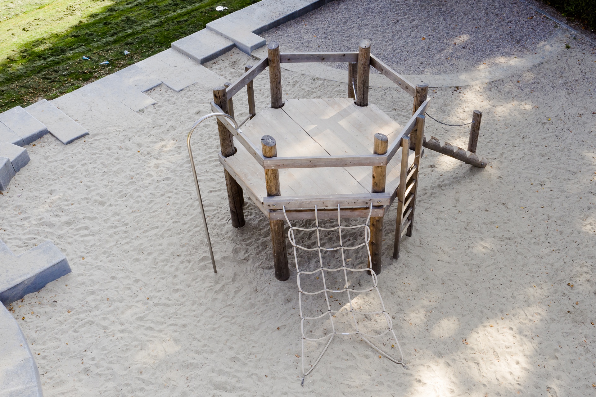 Schräges Kletternetz Ansicht 4