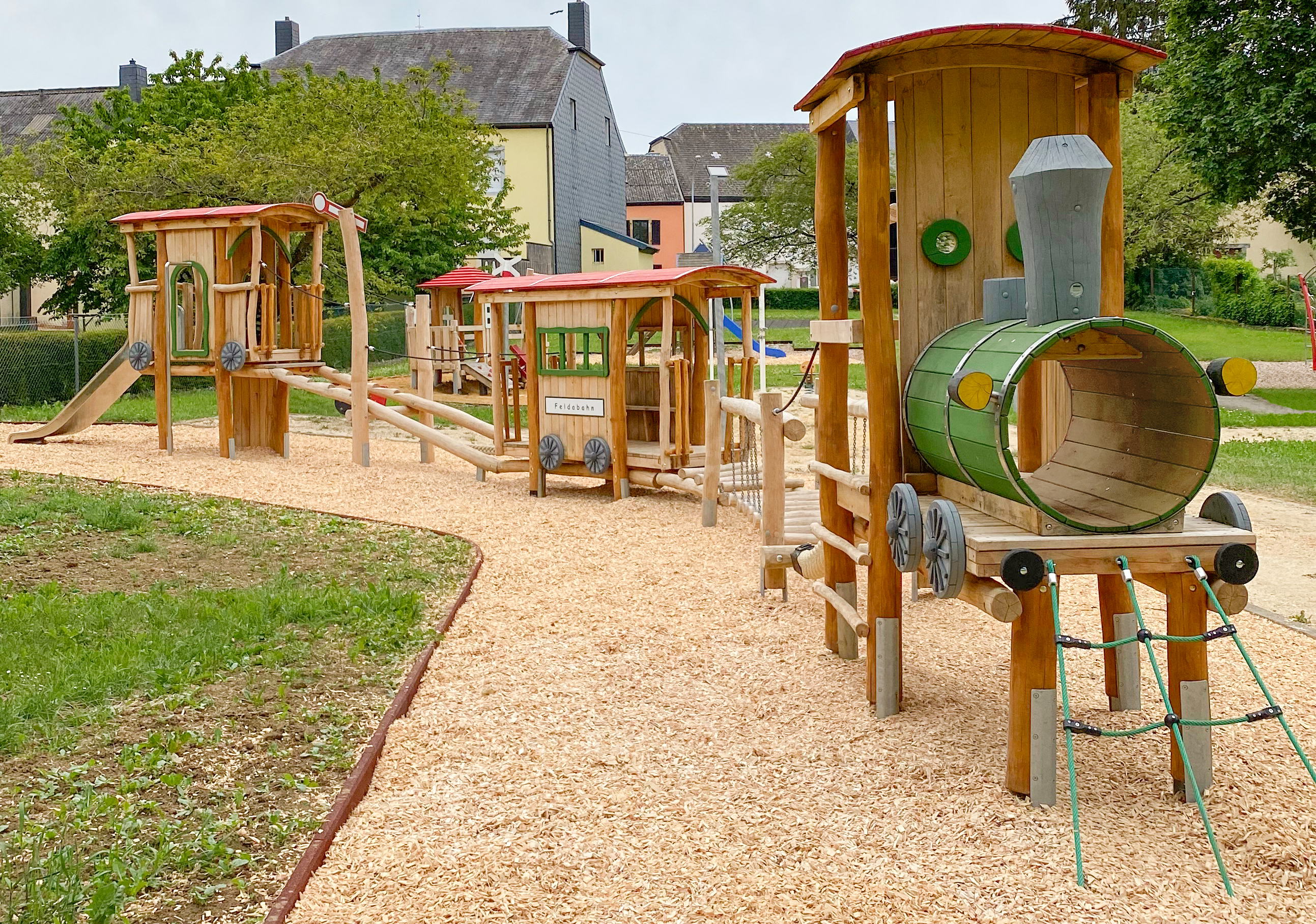Eisenbahn Feldatal Ansicht 4