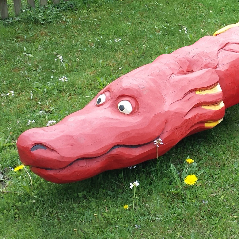 Motivwippe 2-fach, hier: Drachen Ansicht 4