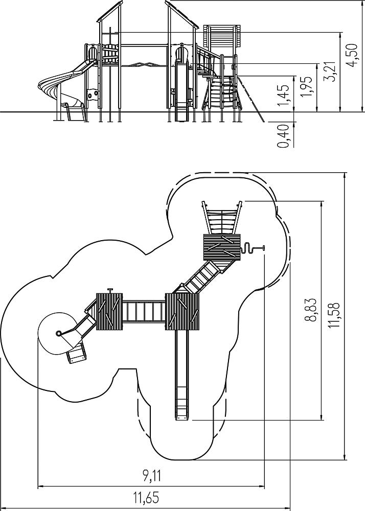Spielanlage Kibo, Solo Ansicht 6