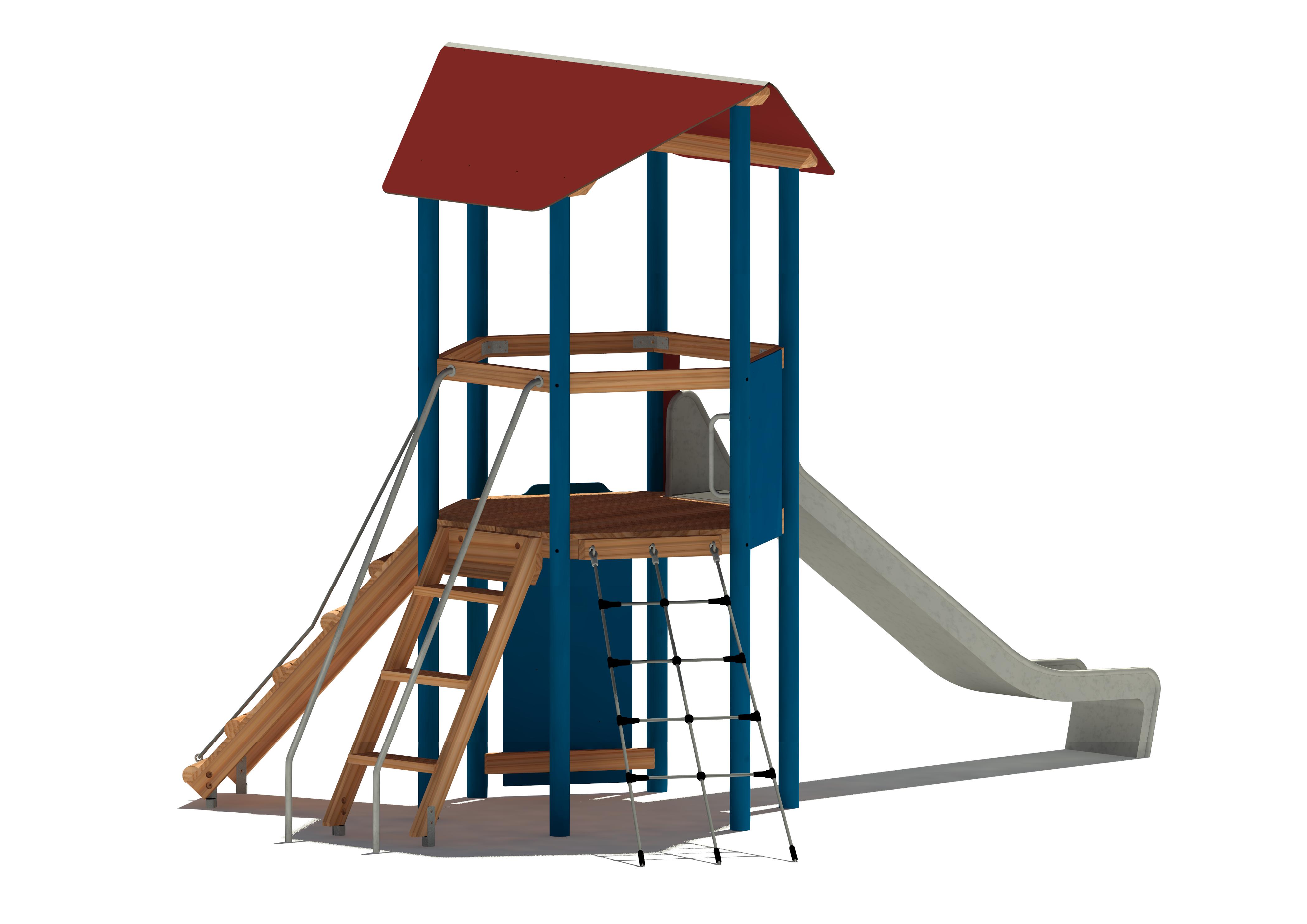 Spielturm Paella 5610 Ansicht 4