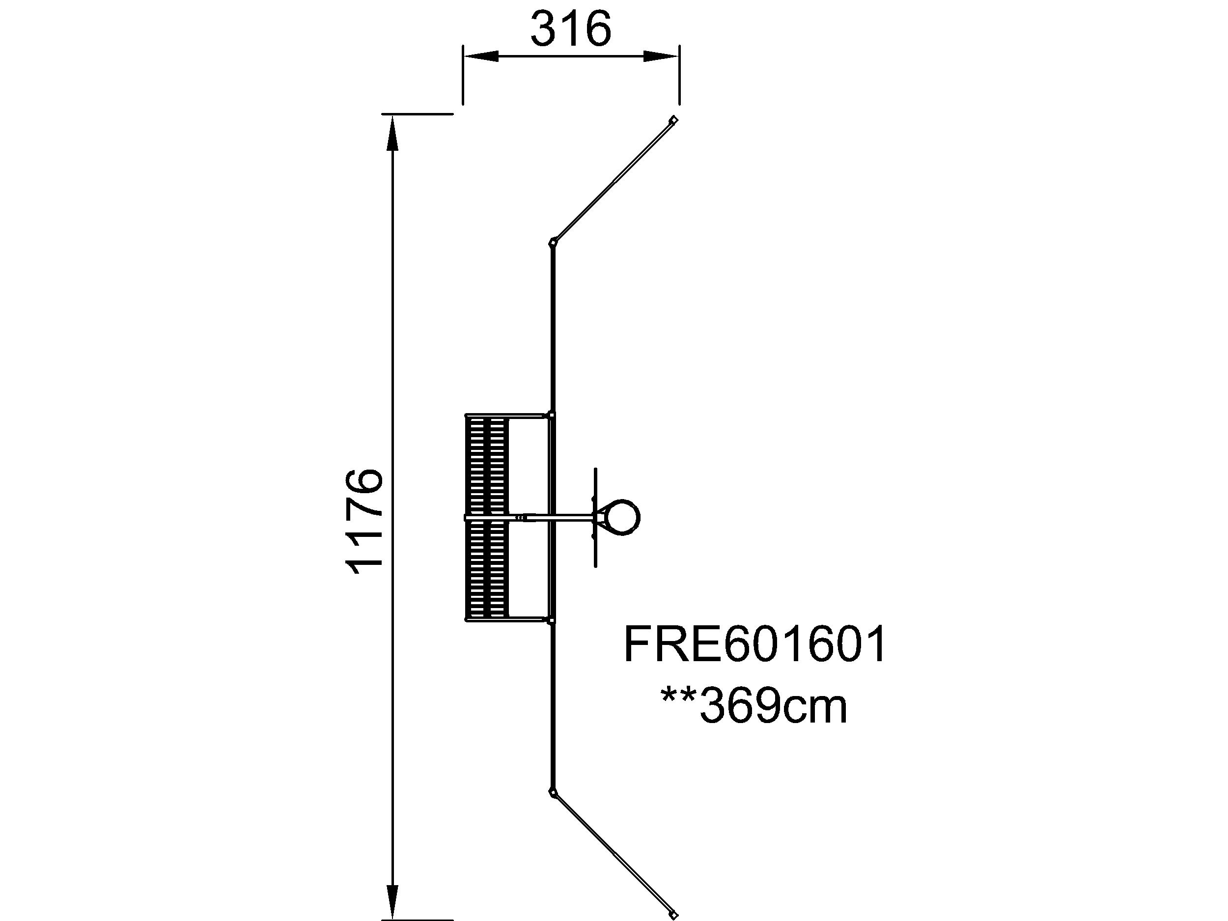 Multitor, 12 m FRE601601 Ansicht 5