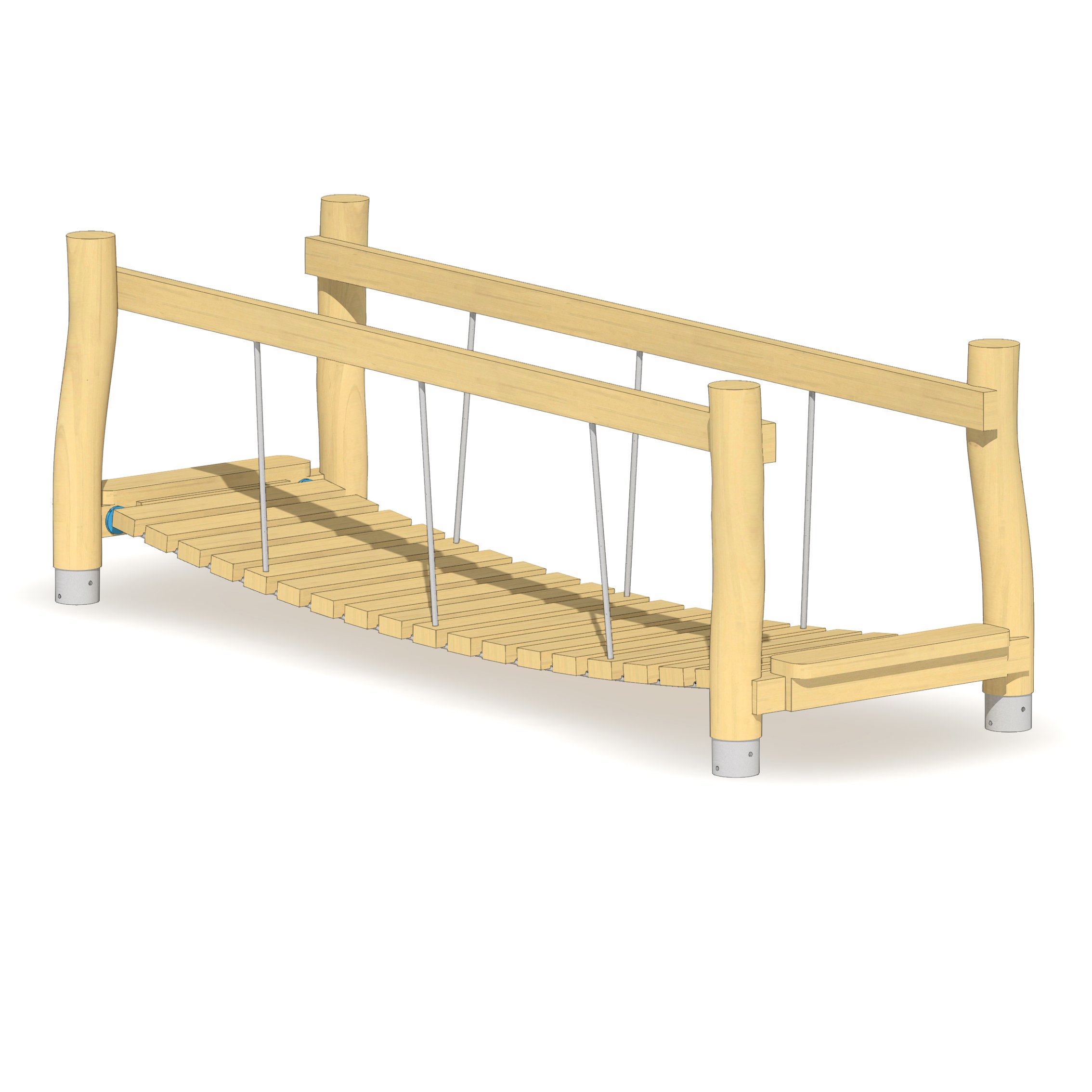 Hängebrücke 3m Ansicht 2