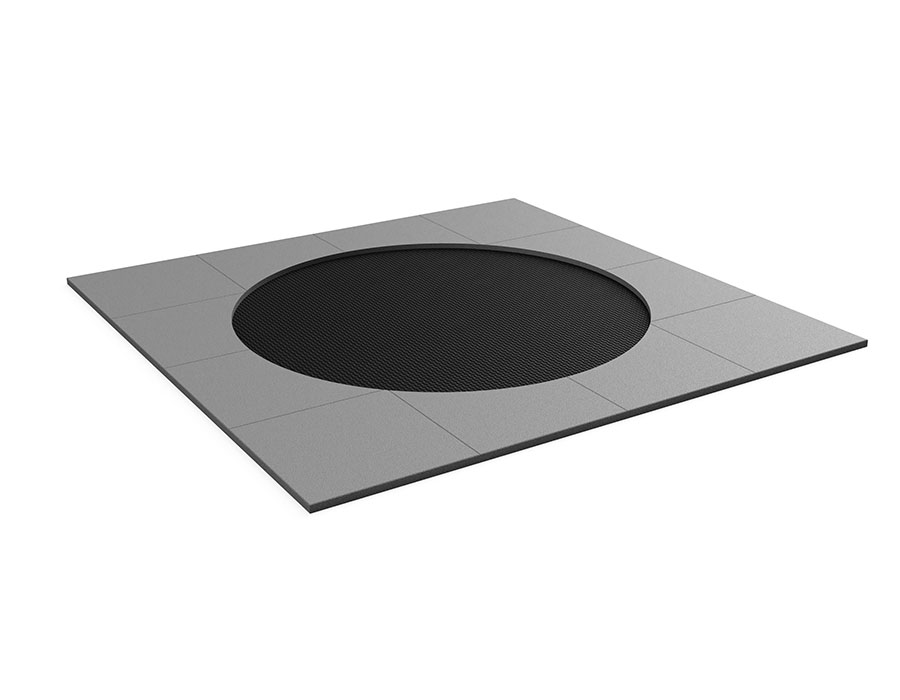 Trampolin Rund Ansicht 2