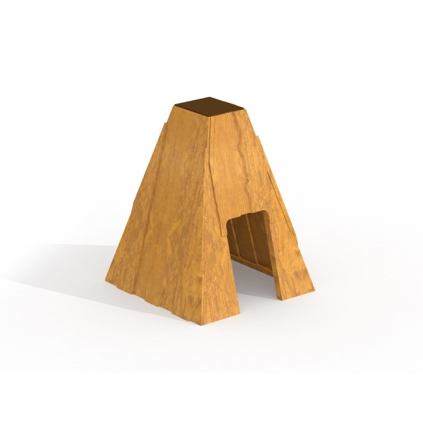 Kleiner Tipi Spielhaus Ansicht 2