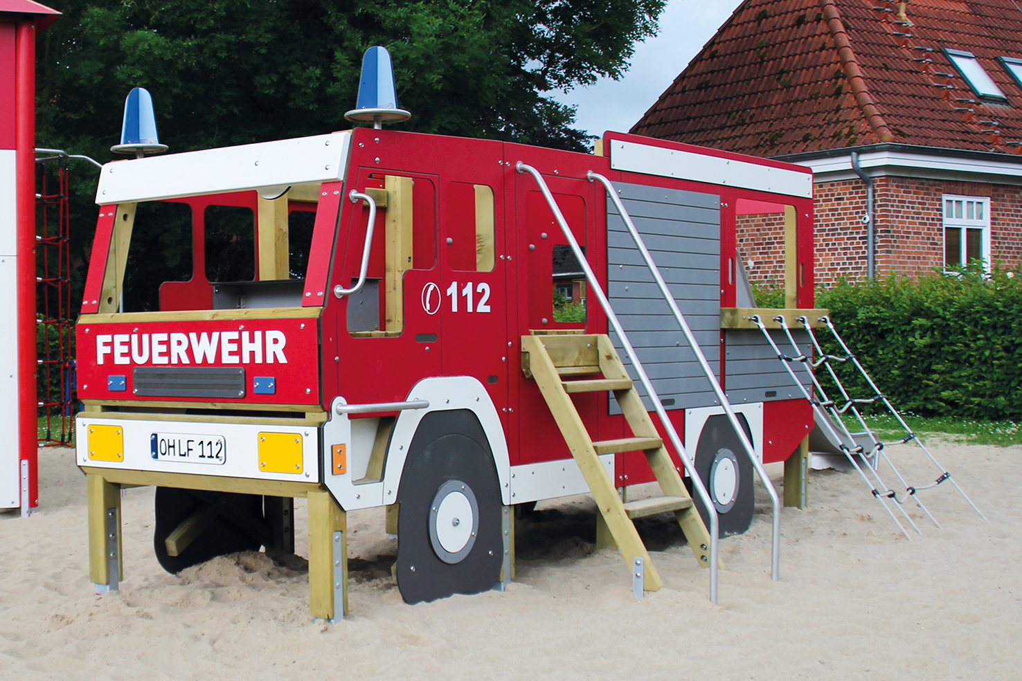 Spiellöschfahrzeug Flori 112 Ansicht 6