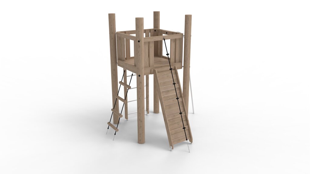 Kletterturm System 4 mit Boden, Norna
