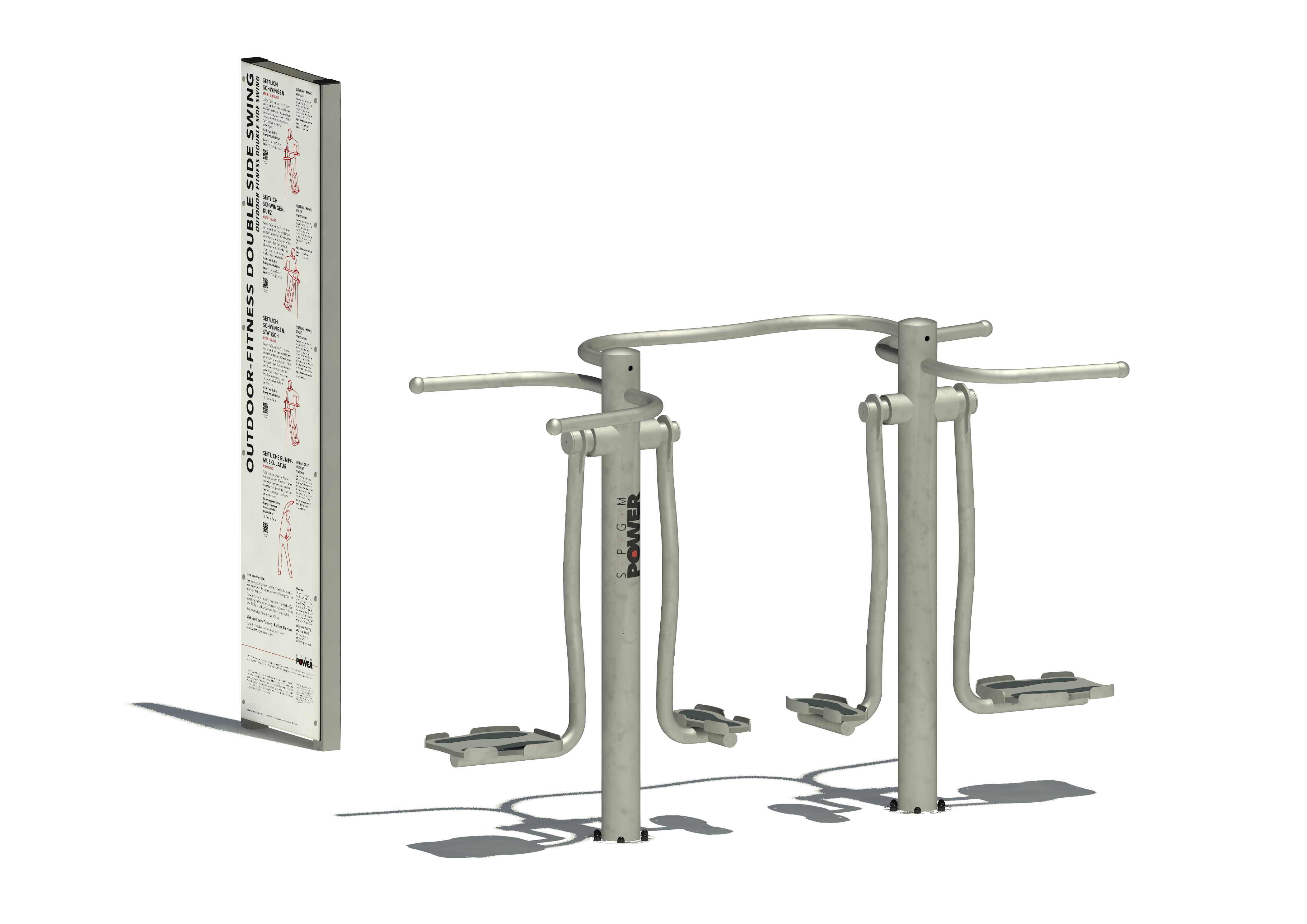 SPGM POWER® Fitness Double Side Swing & Walker, Maier Spielplatzgeräte