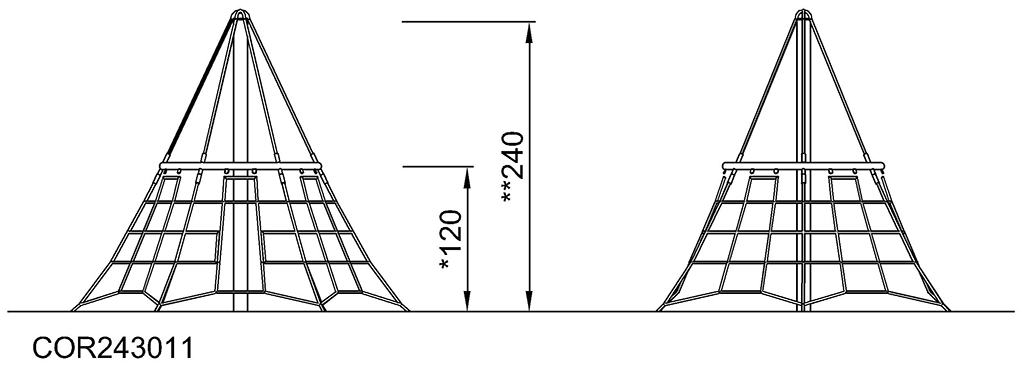 Krümelnetz COR24301 Ansicht 2