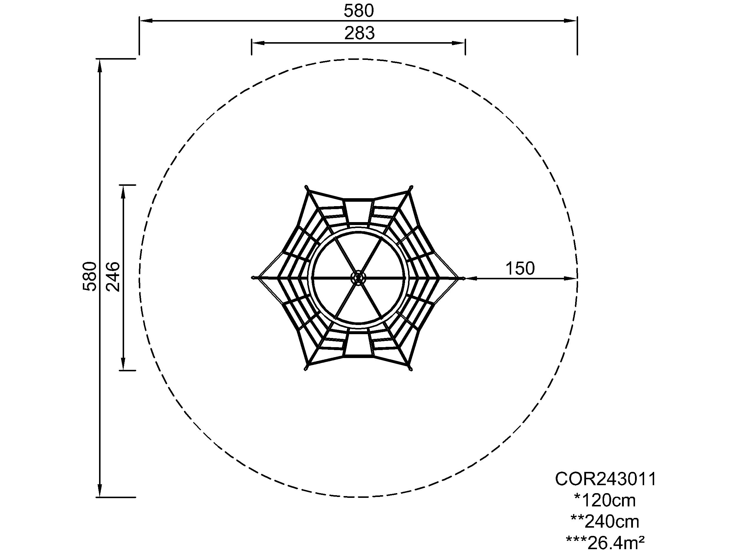 Krümelnetz COR24301 Ansicht 3