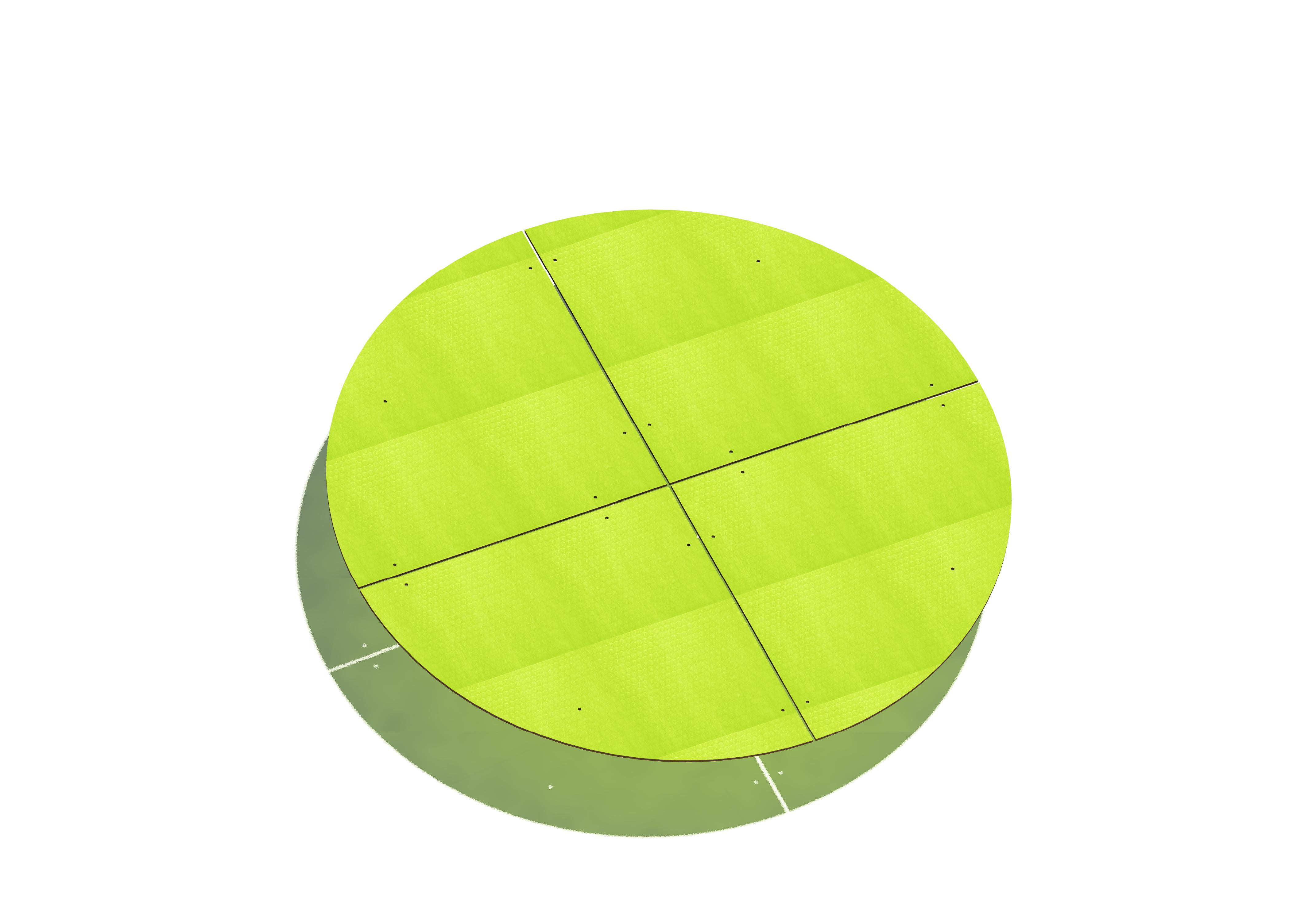 Ersatz-Belag - für Drehscheibe Turntable 141 Ansicht 3