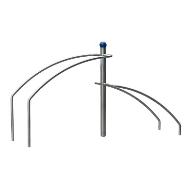 Art Outside Outdoor-Fitnessgerät „Armzug-Liegestütz-Station“