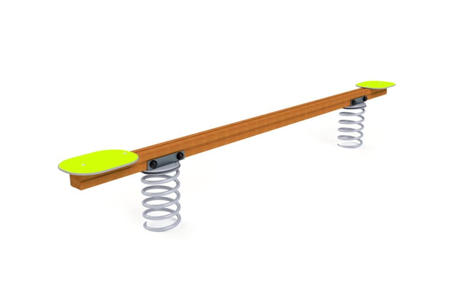 3608D Holz-Balancestange Mit Federn Ansicht 3