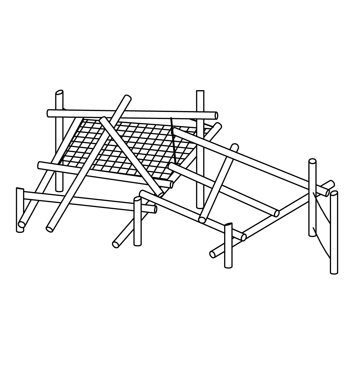 Kletterstruktur 08, Richter Spielgeräte