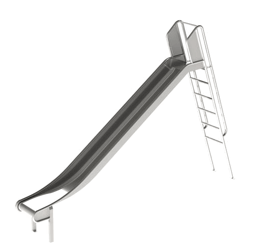 Edelstahlrutschbahn 260 cm mit Aufstieg, Fuchs Thun
