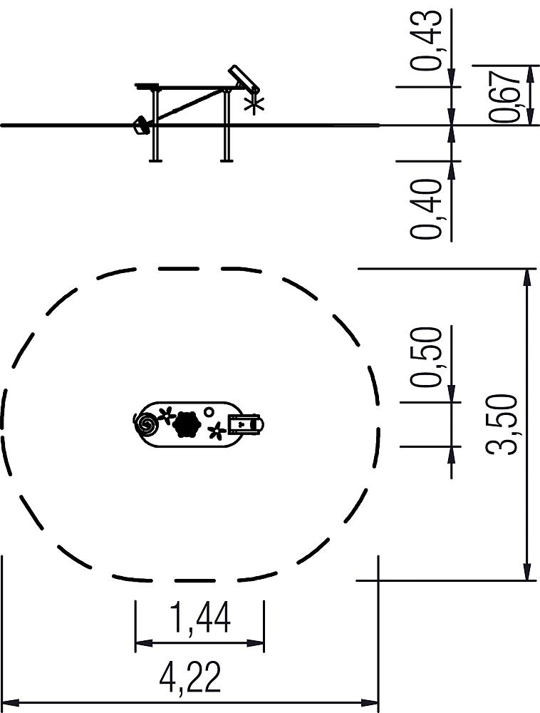 Sandspieltisch Nero Ansicht 5