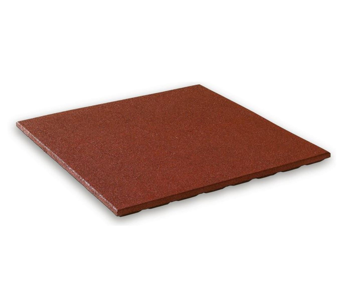 Fallschutzplatten 80 mm rotbraun, ganze Platten einseitig abgeschrägt Ansicht 3